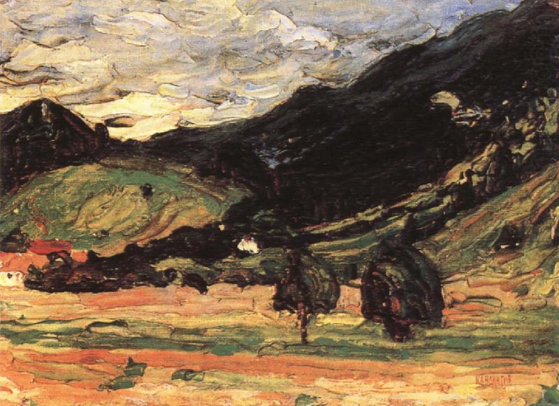 Landscape, Wassily Kandinsky